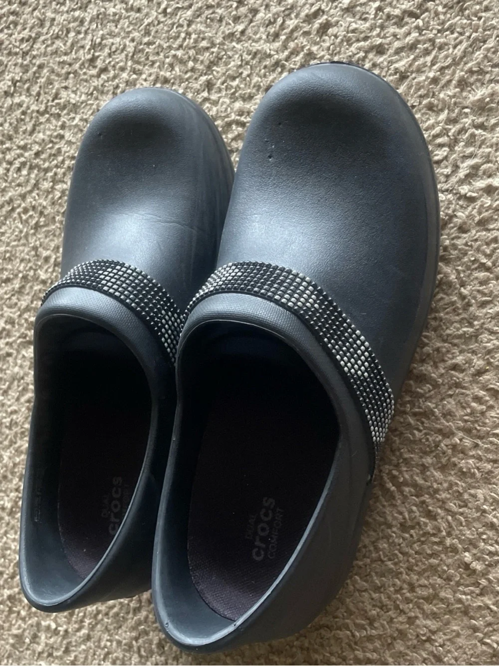 Crocs Dual Comfort women’s 9 black